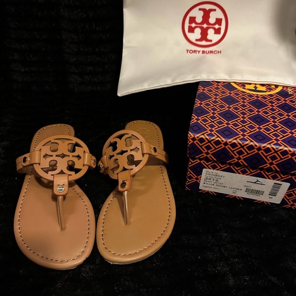 T Sandal Miller Brown
